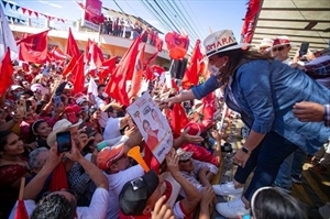 Xiomara Castro - Crédito: Campaña de Libre